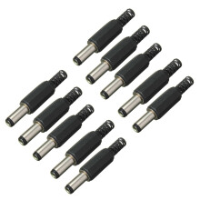 10PCS 5.5mm X 2.5mm Male Jack Power Plug Socket Jack Adapter Adaptor Connector