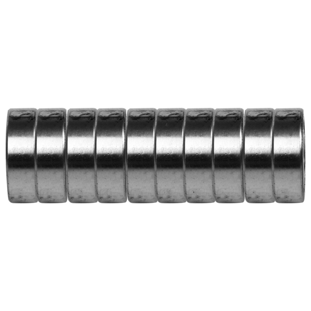 20Pcs Miniature Rubber Sealed Metal Shielded Metric Radial Bearing Model: 607Zz 7 X 19 X 6Mm 4713004803480