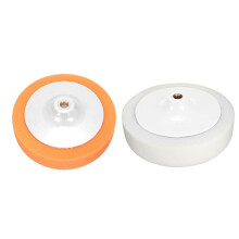 2X 7 inch 180mm Car Polishing Buffing Mop Pad Soft Sponge With M14 Thread