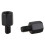 4 PCS motorcycle Mirror Adaptors Converts Clockwise 8MM TO 10MM Black 3