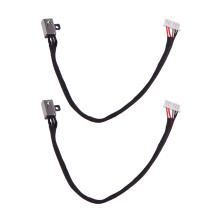 2X Power Jack Harness Cable For Inspiron 15-3551 14-3458 3558 3552