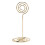 24x Numero de tabla Soportes para tarjetas Soportes Forma de circulo (oro) 2