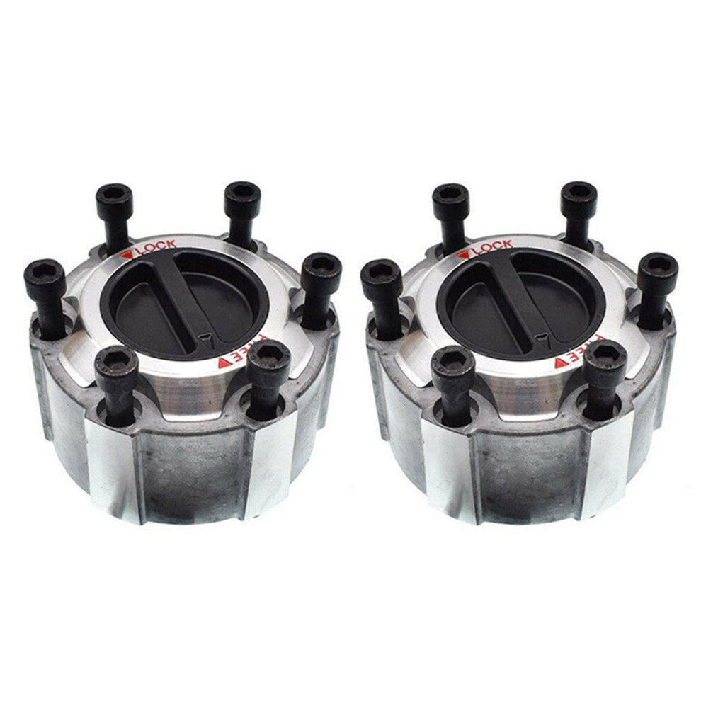 2Pc Manual Locking Hub 28 Spline /Tooth For Pickup 1990- Navara D21/D22 6033748512201