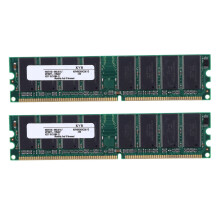 2X 2.6V DDR 400 MHz 1 GB de MéMoire 184 éPingles PC3200 Desktop pour RAM CPU GPU APU Non-ECC CL3 DIMM