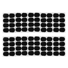 80 Pcs Sax Mouthpiece Cushions, 0.8 mm Tenor/Alto Clarinet & Saxophone Mouthpiece Patches Pads