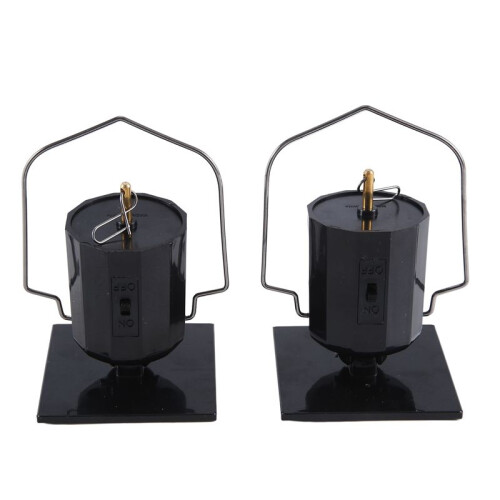 Solar Hanging Display Motor Rotating Small Motor Solar  Wind Spinner Motor Multi-Purposes Rotatable Hook 4Pcs 2
