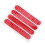 Front Rear Wheel Cover Protective Shell Reflective Sticker for  Max G30 Scooter Accessories 8PCS, Red 4
