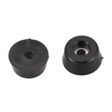 60 pieces rondelle de pieds en caoutchouc conique anti-derapant pour Meuble 22mm x 10mm