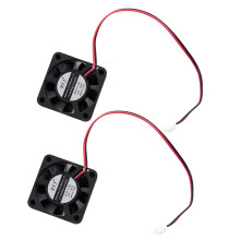 2X 12V 0.1A 2 Pin PC Case CPU Cooler Cooling Fan 40mm x 40mm x 10mm