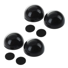 4 Stueck Laptop Notebook Schwarz Rutschfest Kuehles Kugel Kuehlvorrichtung Staender Auflage