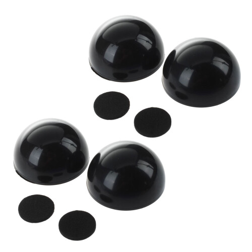 4 Pcs Laptop Notebook Black Antiskid Cool  Cooler Stand Pad