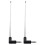 2X 22.5cm 4 Section Telescoping AM FM Radio Antenna 3.5mm Plug 1