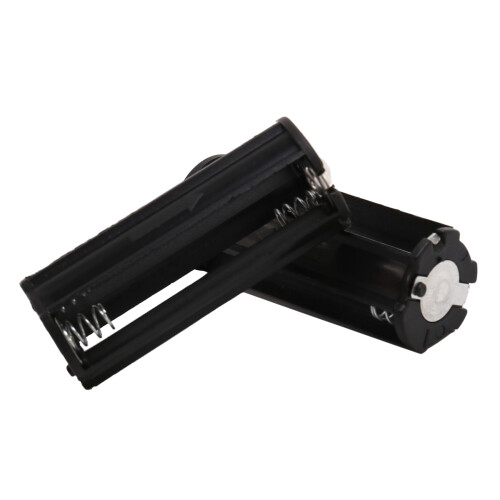 6Pcs Black Battery Holder for 3 x 1.5V AAA Batteries Flashlight Torch 1
