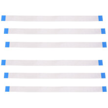 6 Pcs 0,5 mm Pas 200 mm Longueur Cables Plats Flexibles 24 Broches