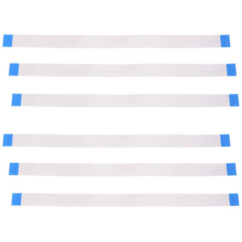 6 Pcs 0,5Mm Passo 200Mm Comprimento 24 Pin Cabos Planos FlexíVeis
