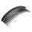 4 x Peigne Inséré de 24 Dents Noir 4