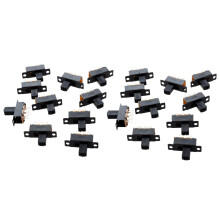 20 Pcs 6 Pins 2 Positions DPDT /  Slide