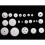 Different Styles White Plastic Gear Set 116 Pcs for RC Toys 4