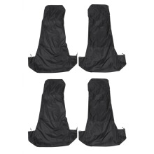 4X Universal Waterproof Nylon Front Car Van Covers Protectors Black Pair