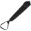 2X Men Solid Black Polyester Zip  Necktie Smooth Zipper Tie 2