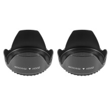 2X 52mm Paraluce Fiore Petal per D5200 D5100 D3200 Kit F3.5-5.6G