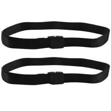 2X Wild Men's Canvas Belt Metal Free Plastic Automatic Buckle