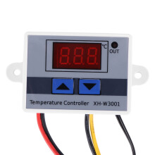 10X 220V Digital LED Controlador de Temperatura 10A Termostato Chave Sonda Novo