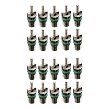 20Pcs Car AC R134A Valve Core Needles Assortment 134A Refrigerant Heat Resistant