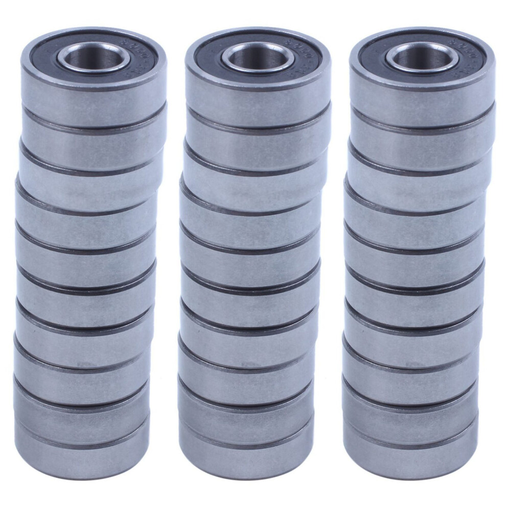 30Pcs 6000Rs Shielded Deep Radial Bearings 10Mmx26mmx8mm 4763033536934