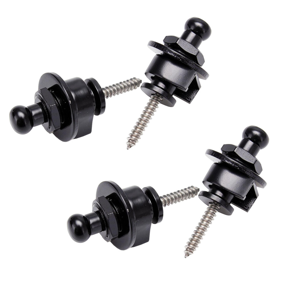4Pcs Guitar Strap Lock Pin Peg Buttons Skidproof Straplock Guitar Bass Parts Hot 4713129580464