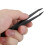 20 Pinzette in Plastica Nera con Punta A Punta in Plastica Nera, Lunghezza 12cm 8
