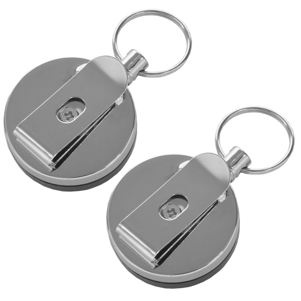 4Pcs Heavy Duty Retractable Reel Badge Id Holder Belf Clip Nurse Name Card 4713319023061