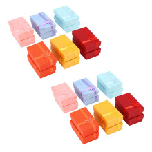 24Pcs Paper Jewelry Gifts Boxes for Jewelry Display-Rings, Small Watches, Necklaces, Earrings (Mix Color)