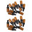 20Pcs 3Ml Empty Brown Glass Dropper Bottles with Pipette for Essential Oil 1