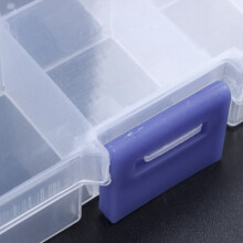 4Pcs Resistencias de PláStico PortáTiles de 10 Ranuras Caja de Caja de Componentes ElectróNicos