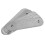 60mm x 16mm Straight Repair Joining Mending Flat Plate Bracket 10Pcs 2