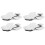 200Pcs 3Inch Silver Wine Pourer Disk Drip-Proof Drip Pouring pour Spout 1