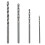 80 Pcs  Drill HSS Bit 0.5mm-2.0mm Straight Shank PCB Twist Drill Bits Set 5