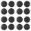 16 PeçAs Bottom Case Rubber Feet Foot Pad para  Laptop  Pro A1278 A1286 A1297 13 Polegadas 15 Polegadas 17 Polegadas 1