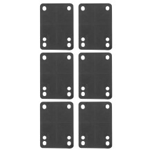 Rubber Skateboard Riser Pad 1/8 3mm Pack of 6
