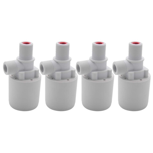 4X Solar Water Tank Water Tower Pool Automatic Water Level Controller Plastic Float  Valve