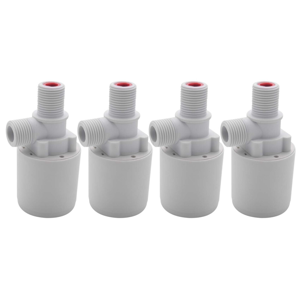 4X Solar Water Tank Water Tower Pool Automatic Water Level Controller Plastic Float Valve 4713816306179