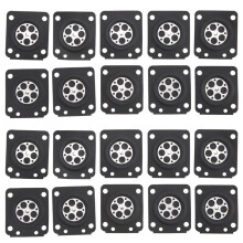 20Pcs Carburetor Parts Chainsaw Carburetor Membrane Gasket Set for Zama Chainsaw Carburetor Ms210 Ms230 Ms2500 Chain Saw