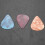 40Pcs Colorful Celluloid Thin Guitar Picks 0.46mm / 0.71mm Color Random 5