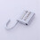 2X Anti-Theft Button Combination Padlock Digit Push Password Lock Zinc Alloy Security Lock Suitcase Luggage Coded Lock 4
