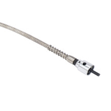 Ferramenta de TrituraçãO Rotativa 2X Ajuste para Eixo FlexíVel + PeçA de MãO de 0,3-6,5 Mm para Ferramenta de Broca EléTrica Estilo
