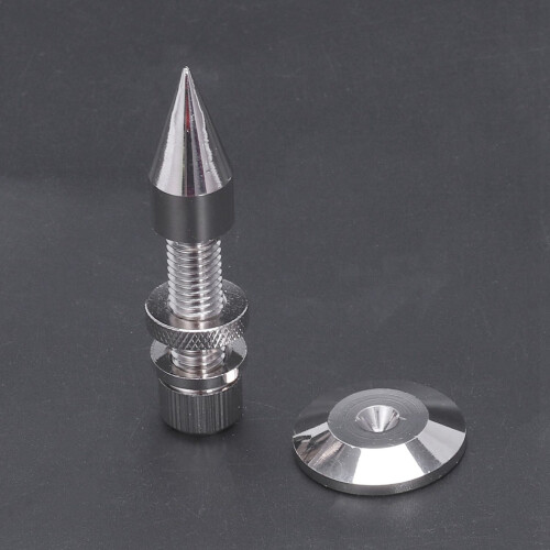 8 Pcs Speaker Spike Isolation Spikes Stand Foot Hifi Speaker Shockproof Cone Base Pads 2