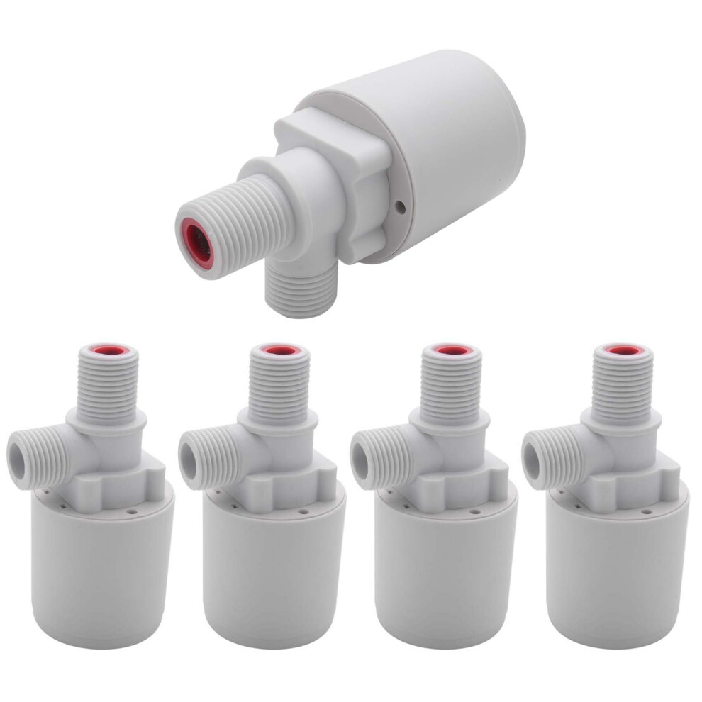 5X Solar Water Tank Water Tower Pool Automatic Water Level Controller Plastic Float Valve 4711122548511