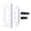2X 2 Anschluss  + USB 3.0 Haupt Wand Panel Panel Buchse Extender Weiß 5
