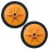 2X 6 Polegadas / 15Cm Almofada de Cera para Carro Esponja M14 Polimento de Roda Kit Ferramenta para Polidor de Carro Preta 1